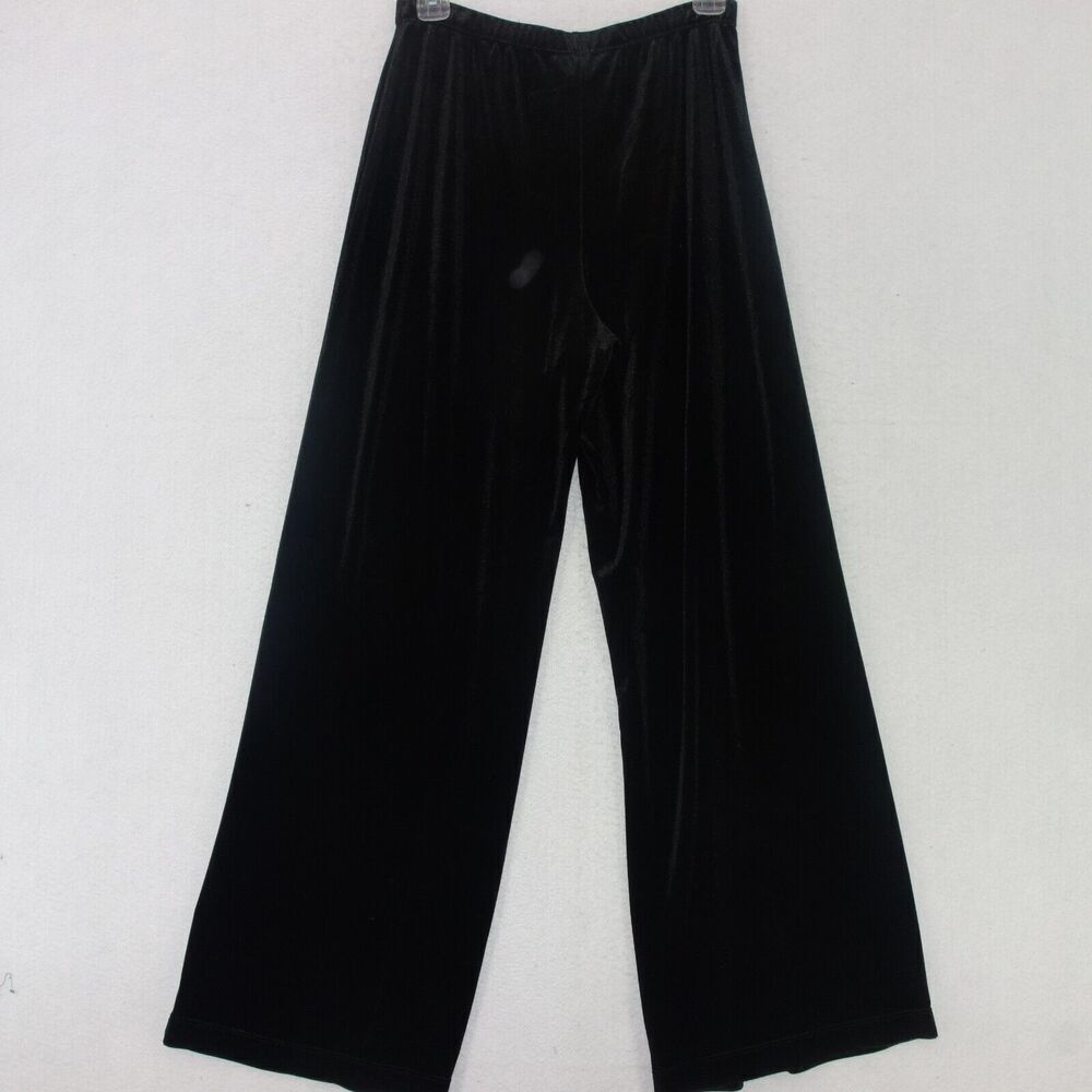 Elementz Wide Leg Velour Lounge Pants Elastic Waist Y2K Women's Medium - Picture 4 of 4